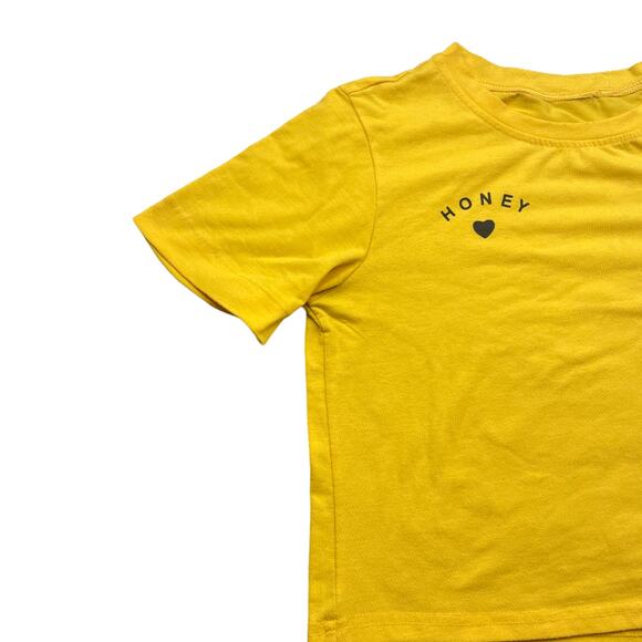 Cute Cropped Honey T Shirt - Picture 3 of 3